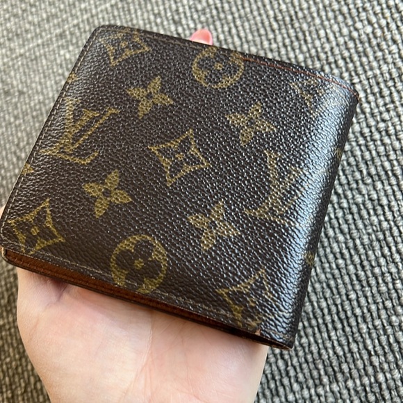 Louis Vuitton Marco monogram bifold wallet brown leather small men’s wallet - Picture 15 of 17